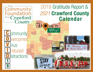 2019 Gratitude Report & 2021 Crawford County Calendar Cover
