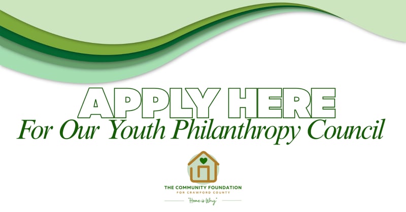 Apply for youth philanthropy