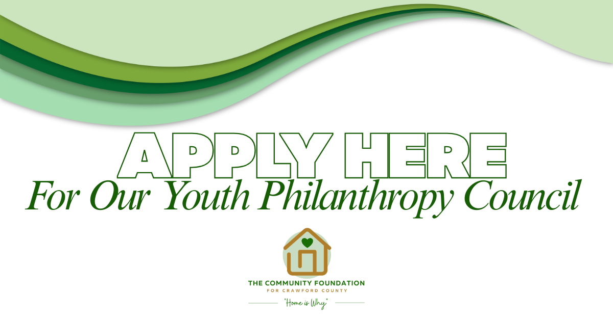 Apply for youth philanthropy