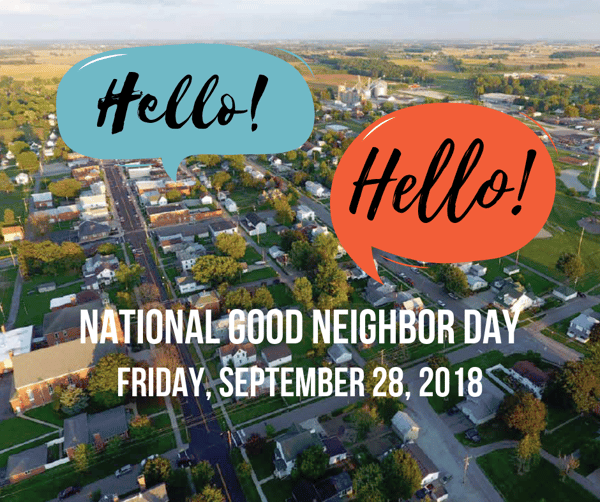 2018 National Good Neighbor Day New Washington