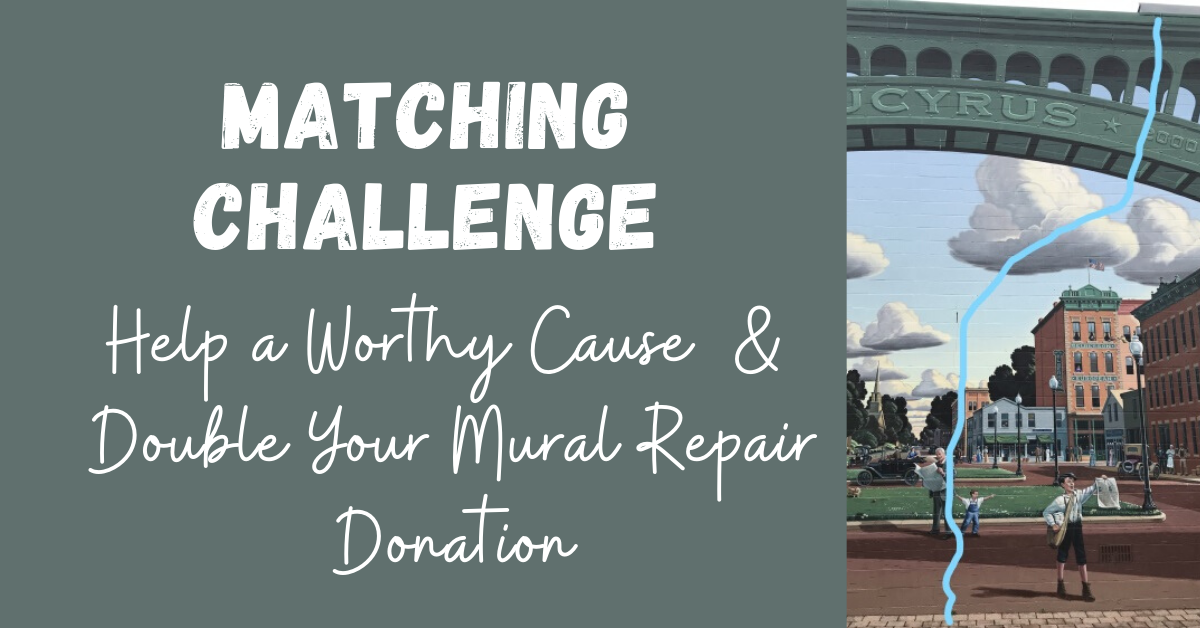 Matching Challenge - Double Your Mural Repair Donation 07-21-20