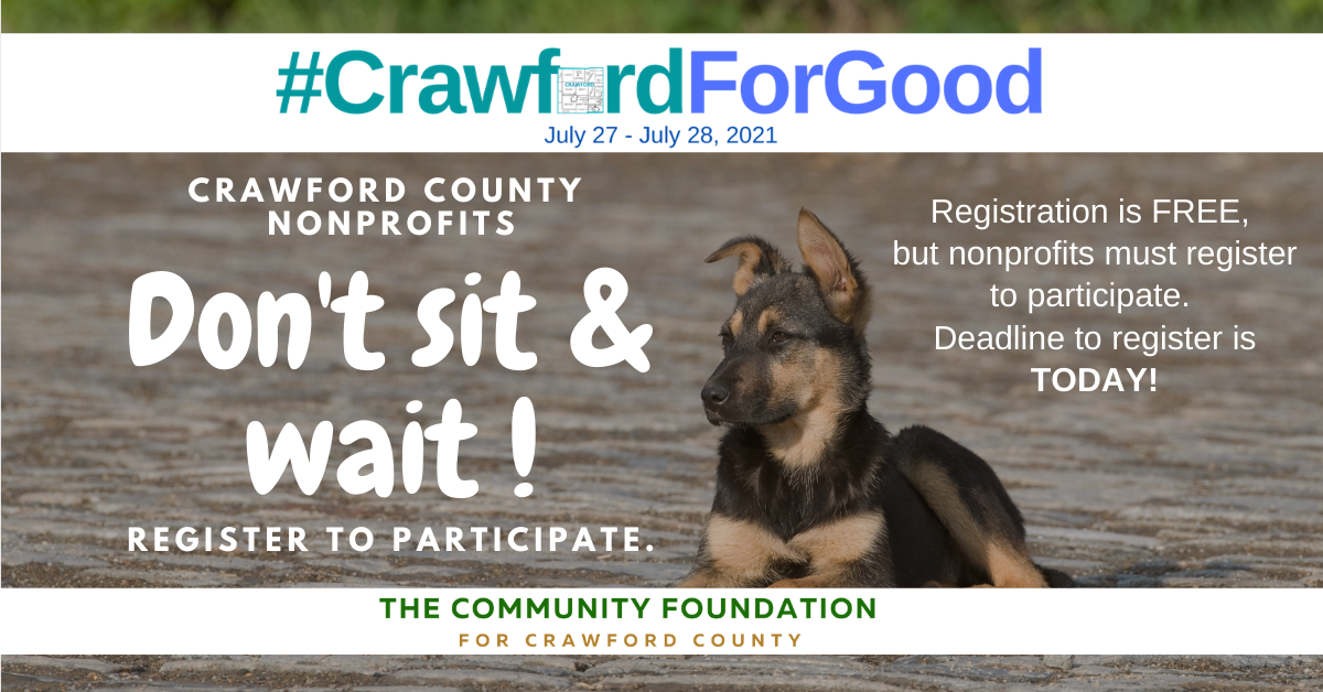 #CrawfordForGood-Nonprofits Register FB Post10