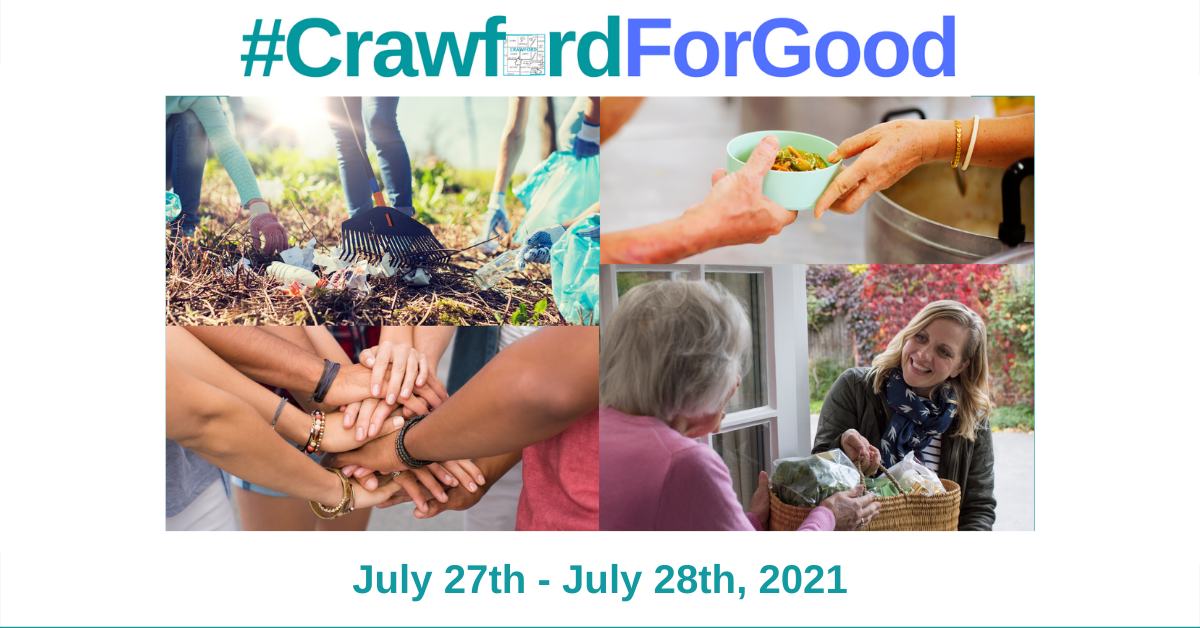 2021 #CrawfordForGood FB Event Pic