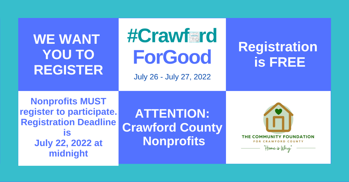 2022 #CrawfordForGood-Nonprofits Register FB Post2