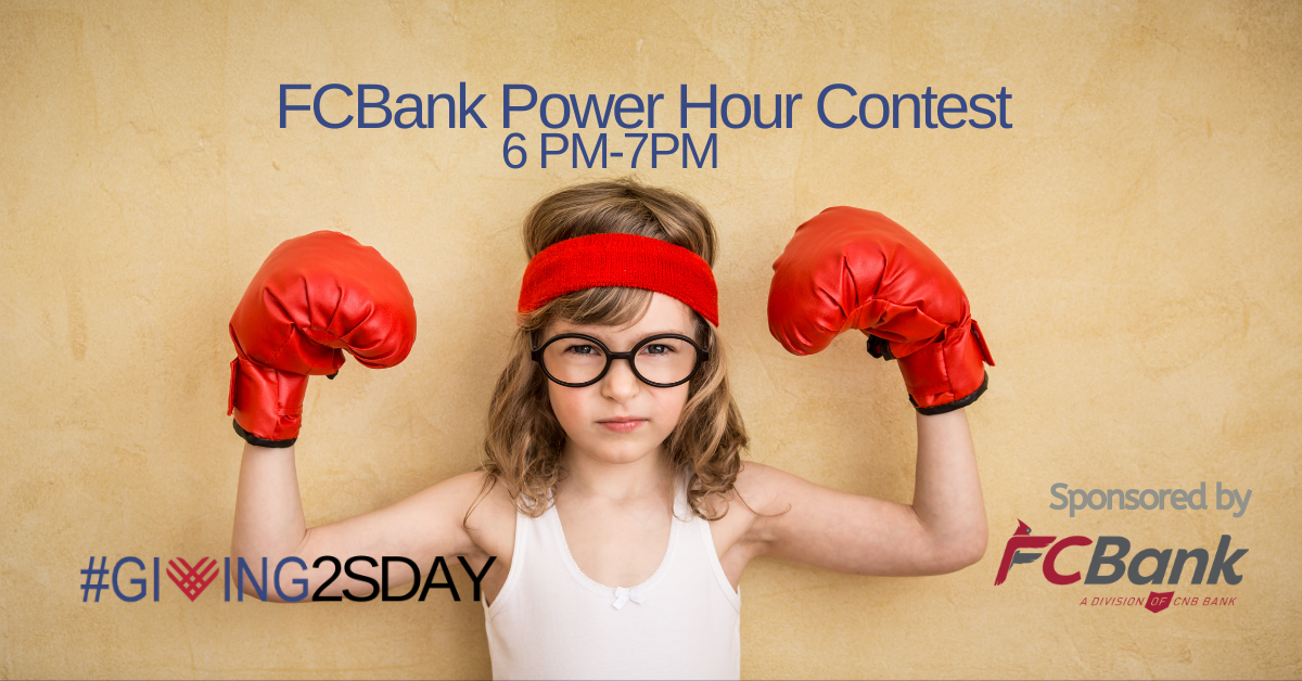 2020 #Giving2sday Power Hour Contest 2nd Facebook Ad