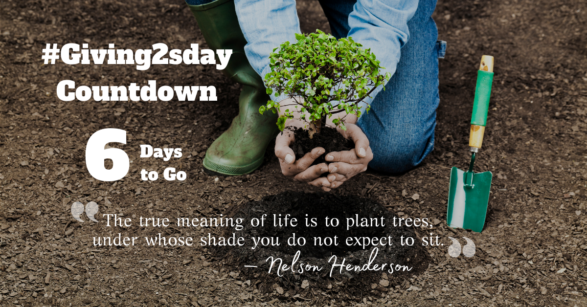 6 Days to Go Until #Giving2sday 2020 Facebook Ad