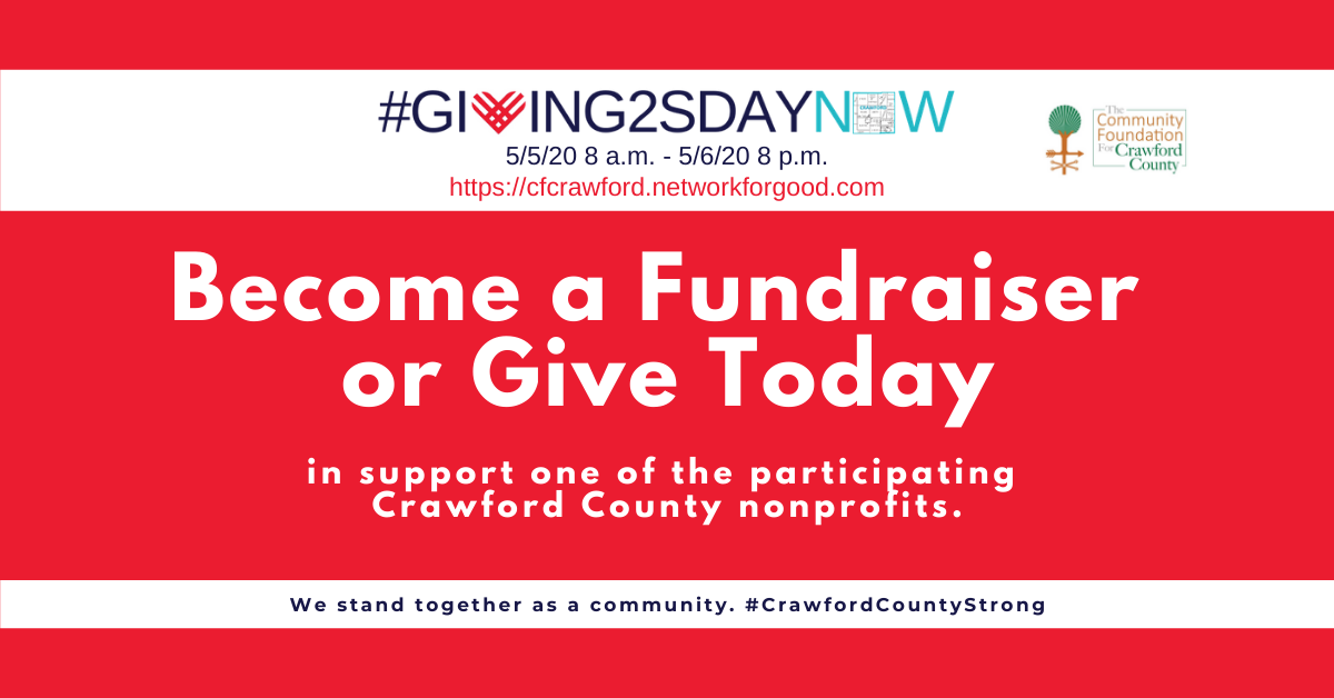 #Giving2sdayNow  - Become a Fundraiser or Give Today
