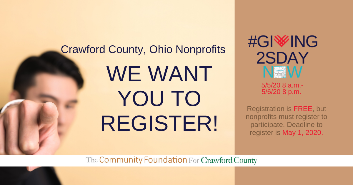 #Giving2sdayNow - Attention Crawford County Nonprofits FB Post3