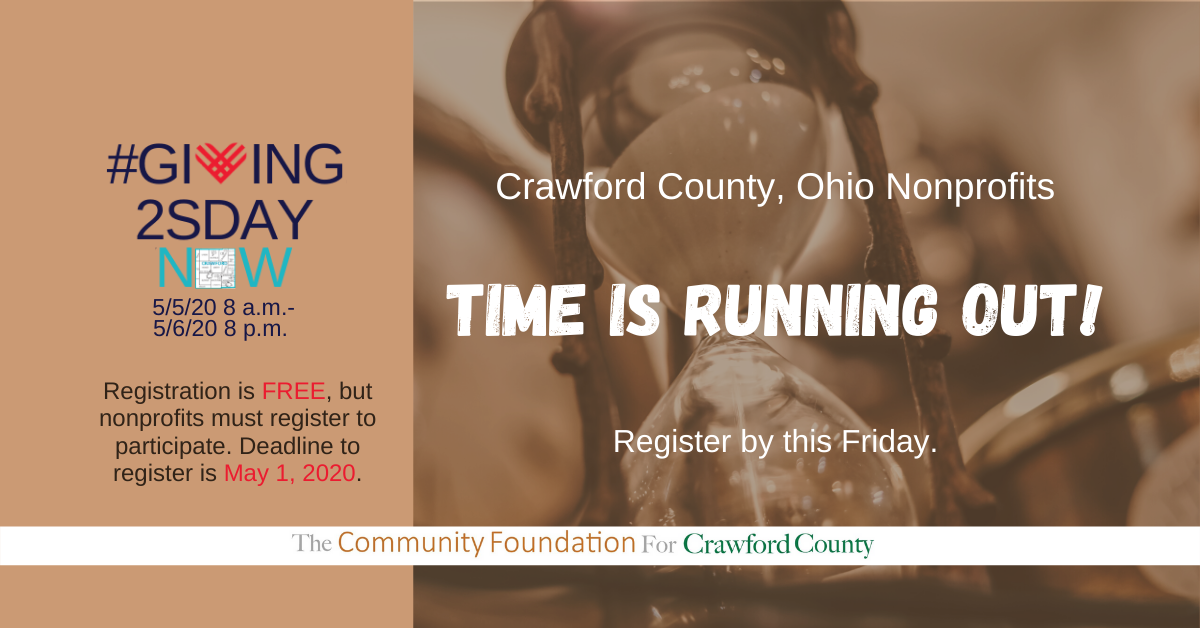 #Giving2sdayNow - Attention Crawford County Nonprofits FB Post7