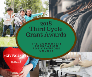 2018 Third Cycle Grant Awards