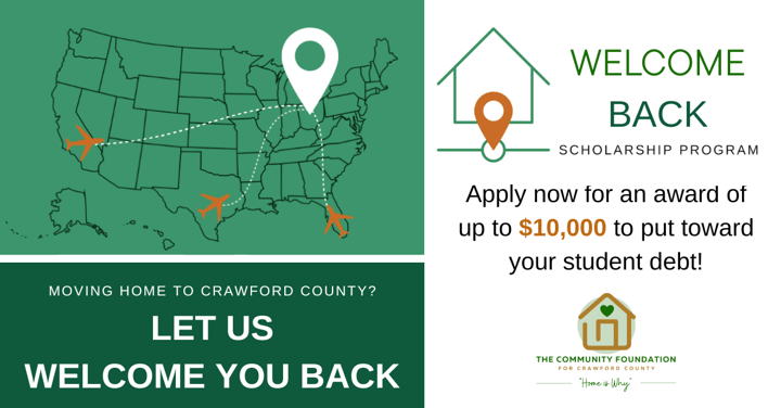 Welcome Back Scholarship ad