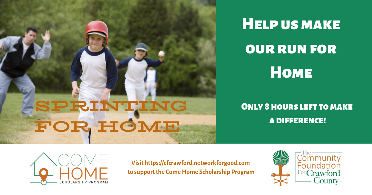 Come Home Scholarship Ad11-Tue4pm