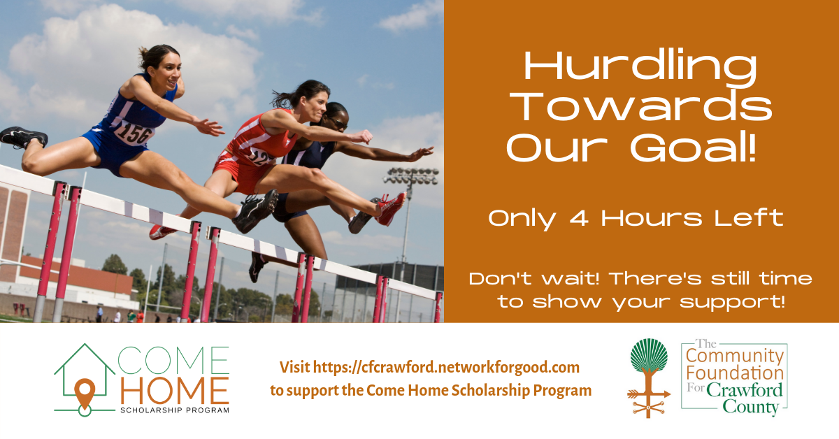 Come Home Scholarship Ad13-Tue8PM