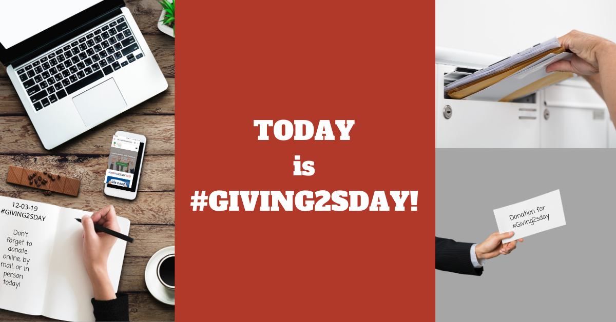 #Giving2sday 2019 is today!