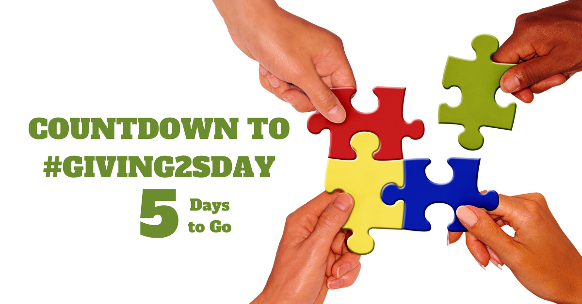 5 Days to Go Until #Giving2sday 2019