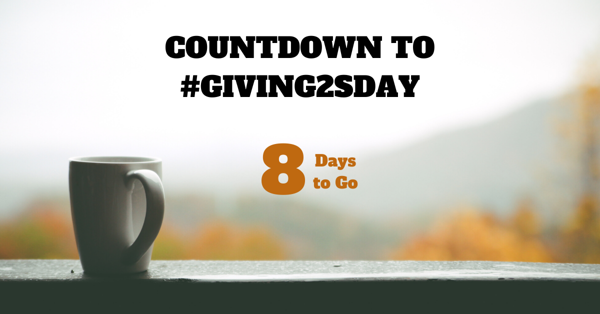 8 Days to Go Until #Giving2sday 2019