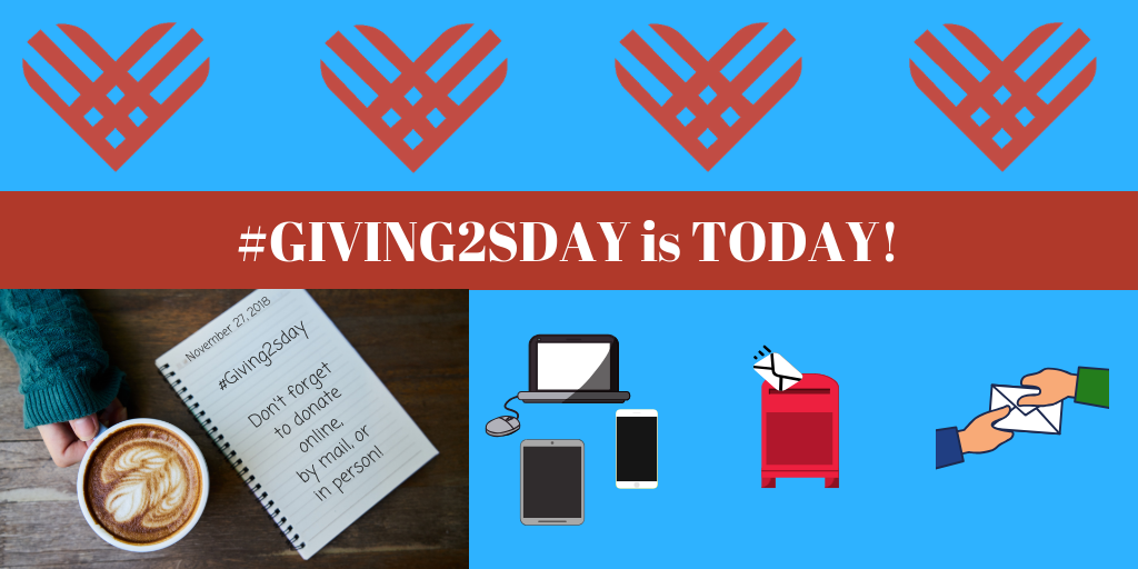 #Giving2sday 2018 is today!