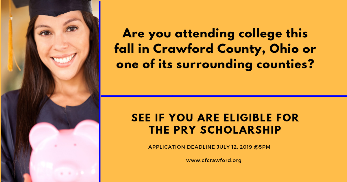 Pry Fall Semester Scholarship Deadline fast approaching post