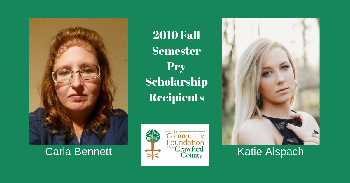 2019 Fall Semester Pry Scholarship Winners